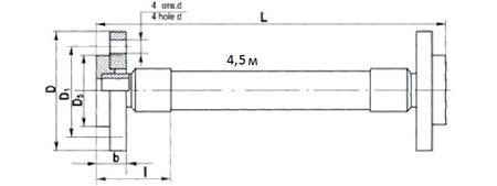 Шланг сливной Raiber R022450