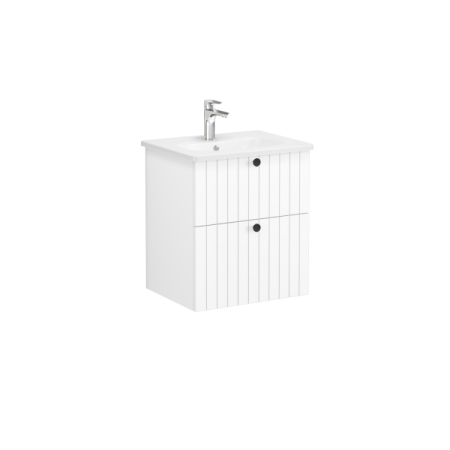 Тумба с раковиной Vitra Root Classic 60 см 69415, белый