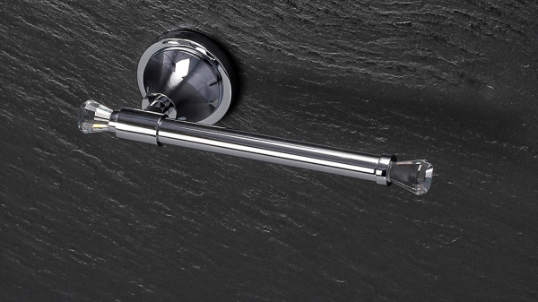 Бумагодержатель без крышки Sofita Crystal SF-35010B