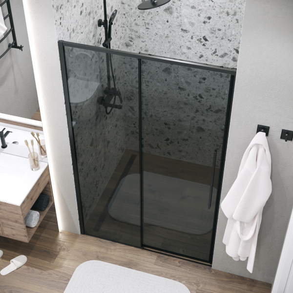 Душевая дверь (140х195) Grossman Galaxy 100.K33.01.140.21.10, раздвижная