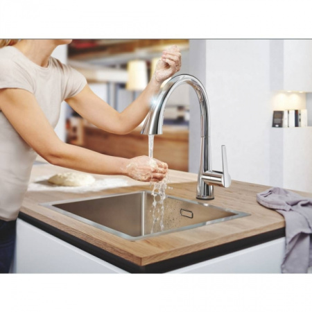 Смеситель для мойки GROHE Zedra 30219 002 (30219002) хром