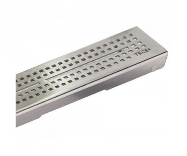 Накладная панель 100 см Tece ТЕСЕdrainline quadratum 601051 матовый хром