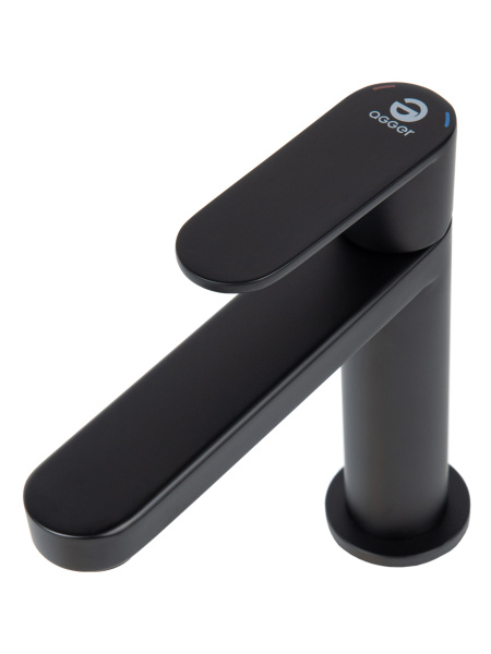 Смеситель для раковины однорычажный Agger Sweet A2702144 черный матовый