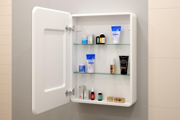 Зеркало-шкаф (60х80) Misty Элиот левый МВК017