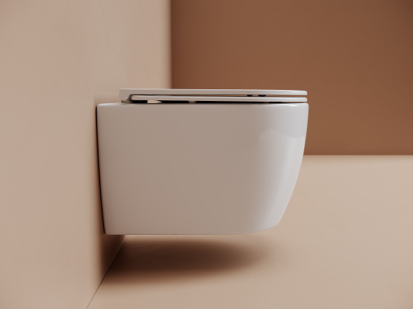 Унитаз подвесной Ceramicanova Noe торнадо 3.0 CN4011T сиденье микролифт 