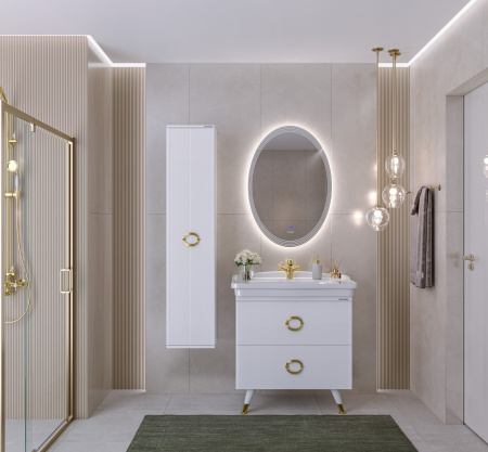 Зеркало (65х105) Grossman Атрио 2260100 LED с сенсорным выключателем и подогревом
