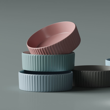 Раковина накладная (36х36) Ceramica Nova ELEMENT CN6057MB