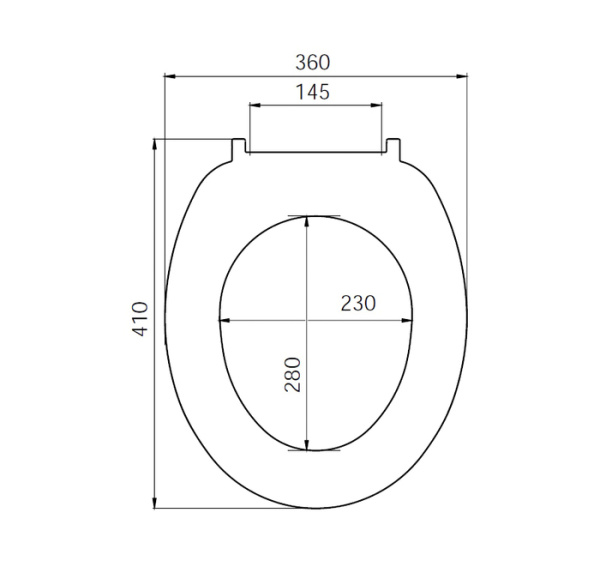 Сиденье для унитаза белое IDDIS (ID 01 061.1 bel)