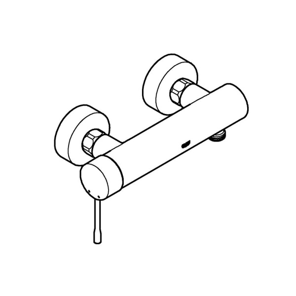 Смеситель для душа Grohe Essence 25252KF1 (черный матовый)