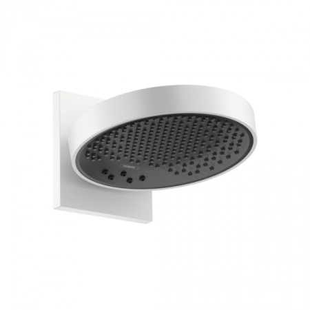 Верхний душ с кронштейном Hansgrohe Rainfinity 360 1jet 26230700 белый матовый