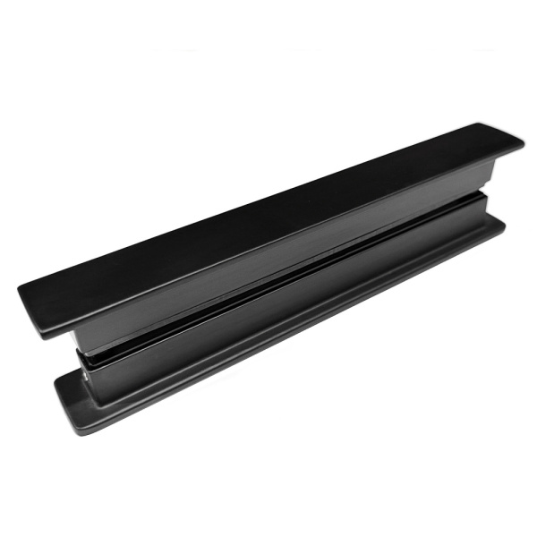 Душевая дверь (100х195) ABBER Sonnenstrand AG07100B черный, складная