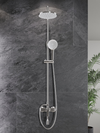 Душевая система Agger Merry A1393300 смеситель с изливом, хром
