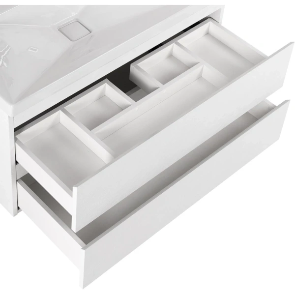 Тумба под раковину Cezares MOLVENO-100-2C-SO-BG Bianco Ghiaccio