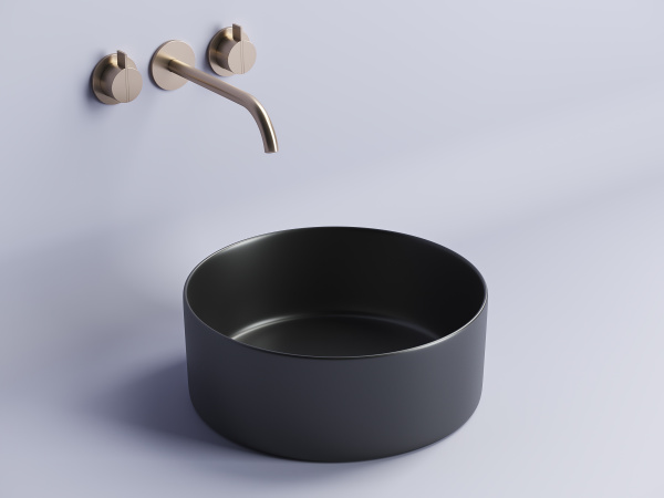 Раковина накладная (35,8х35,8) Ceramica Nova ELEMENT CN6032MB