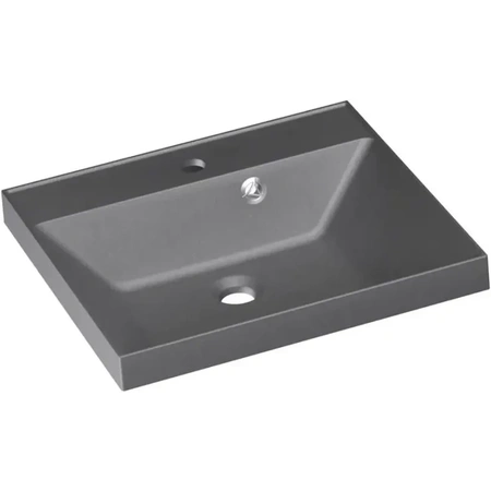 Раковина накладная (50х45) Style Line Asti СС-00002486 серый шелк