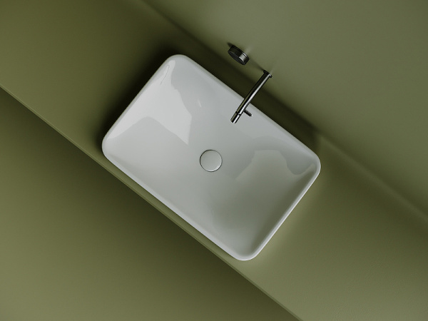 Раковина встраиваемая сверху (60,5х41,5) Ceramica Nova ELEMENT CN5041