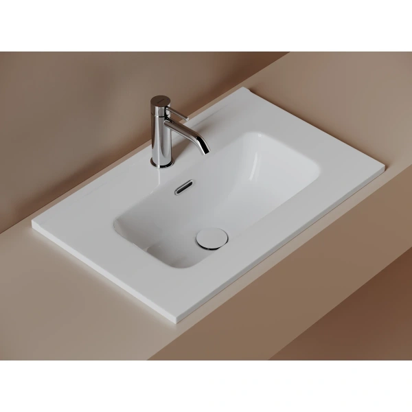 Раковина встраиваемая сверху (61х39,5) Ceramica Nova Compact CN7025