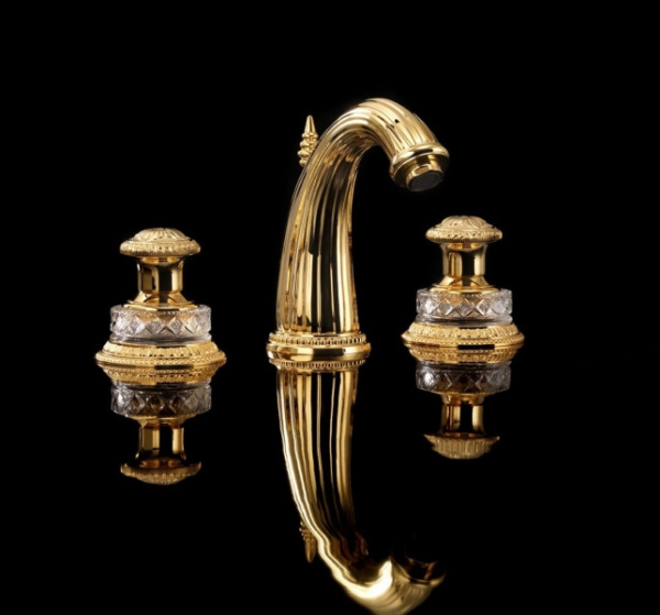 Смеситель для раковины Devon&Devon Excelsior Swan EXC-SW101OTS Смеситель для раковины Devon&Devon Excelsior Swan EXC-SW101OTS