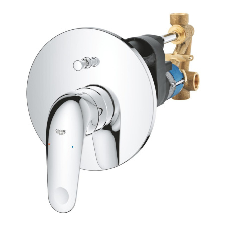 Смеситель для ванны встраиваемый Grohe Euroeco New 32747 001 (32747001) хром