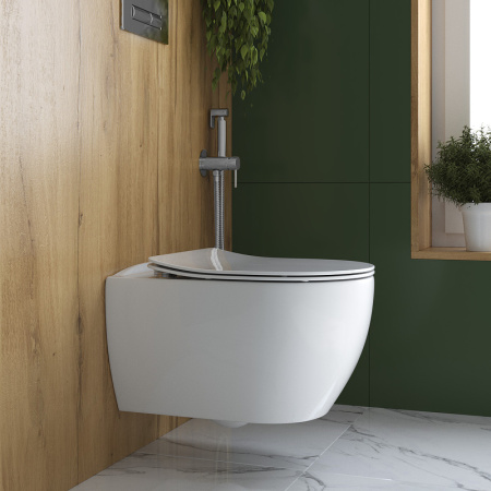 Унитаз подвесной безободковый CEZARES Comfort CZR-191-TH