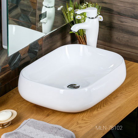 Раковина накладная (57,5х43,5) Melana 78102-805