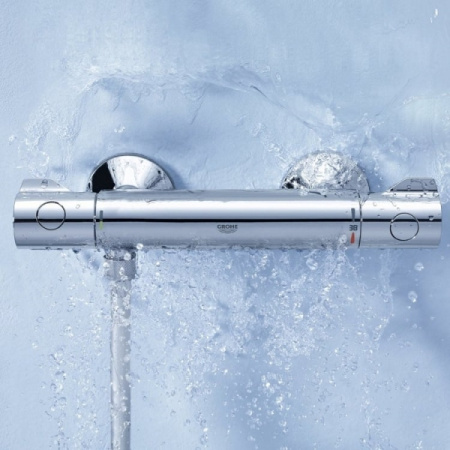 Термостат для душа с душевым гарнитуром Grohe Grohtherm 800 34565 001 (34565001) хром Термостат для душа с душевым гарнитуром Grohe Grohtherm 800 34565 001 (34565001) хром