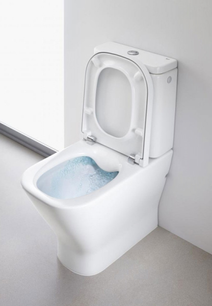 Унитаз напольный Roca The Gap 34273700H+341730000+801732004