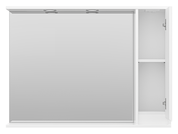 Зеркало-шкаф (98х72) Misty Алиса 100 правый Э-Али04100-01П