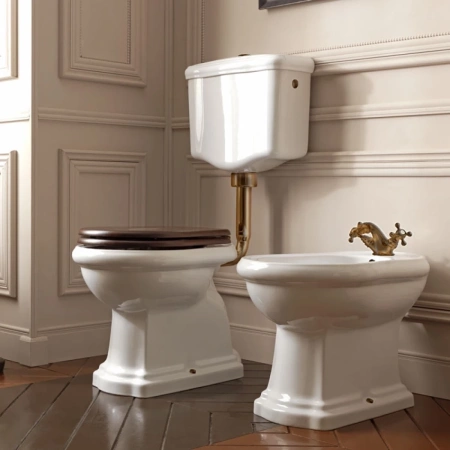 Чаша напольного унитаза Kerasan Retro 101101 без бачка и сиденья