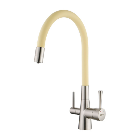 Смеситель для кухни Lemark Comfort LM3075BN-Beige